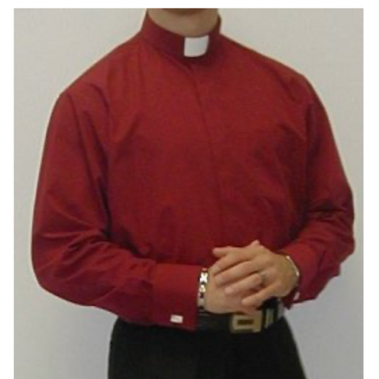 Men's Tab Clergy Shirt (size 16-18)